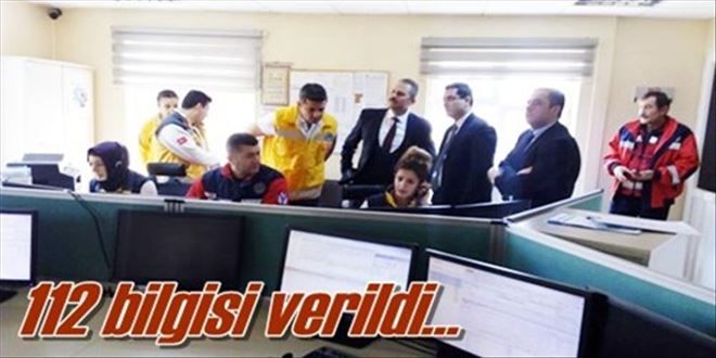 112 vakaya 1 dakikada çıkıyor