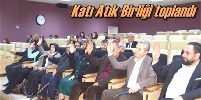 Katı Atık Meclisi toplandı