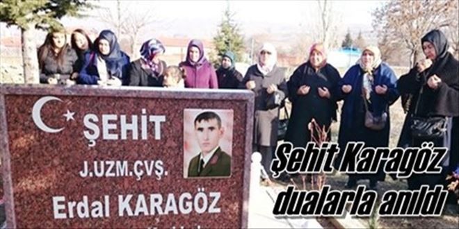 Şehit Karagöz anıldı