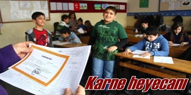 52 bin öğrenci karne alacak