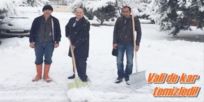 Kolat kar temizledi!