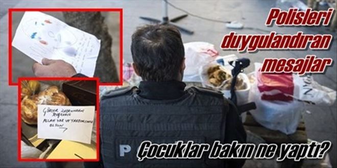 Sur´daki Polislere anlamlı destek