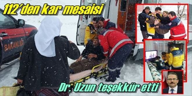 Uzun´dan personele teşekkür