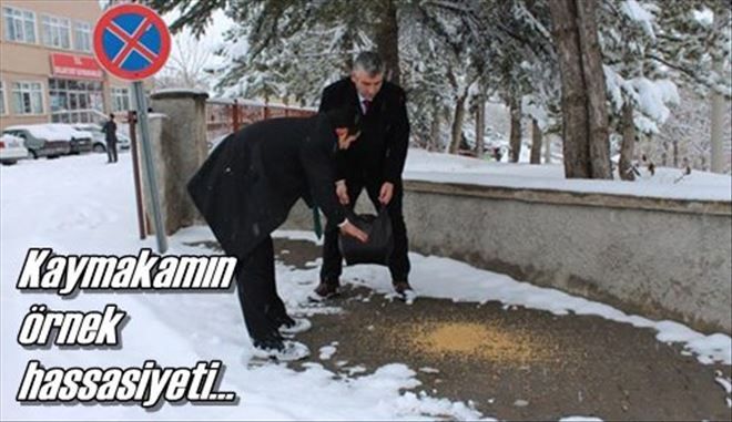 Kaymakam´dan Hassasiyet