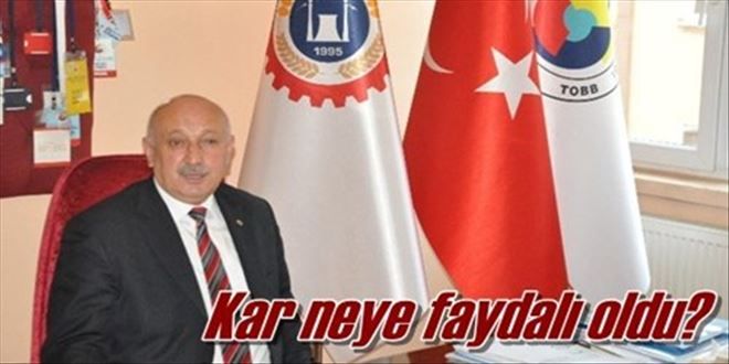 Kar neye faydalı oldu?