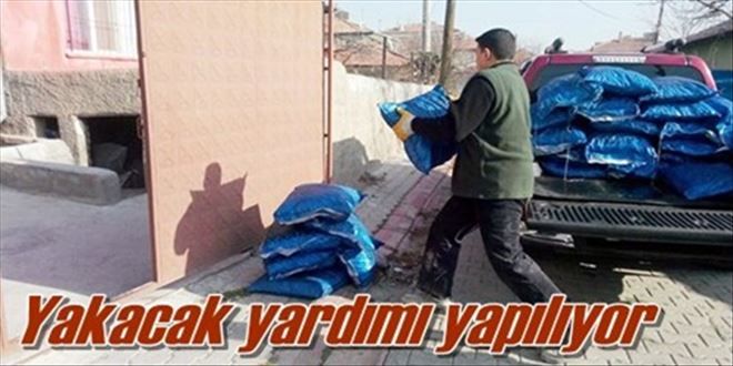 Yakacak yardımı yapılıyor