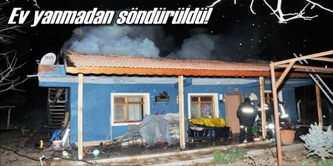 Gençlerin unutkanlığı ev yaktı!