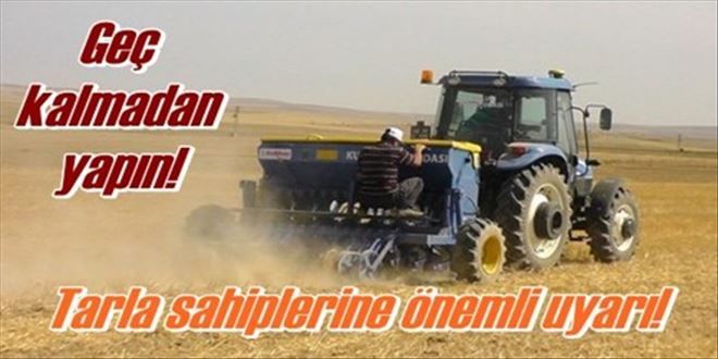 Yağışlar başlamadan bitmeli