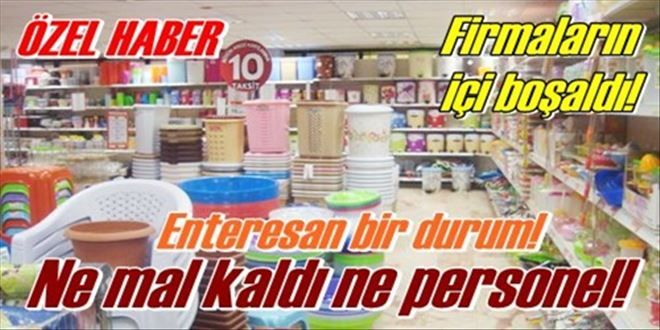 Firmaların içi boşaldı!