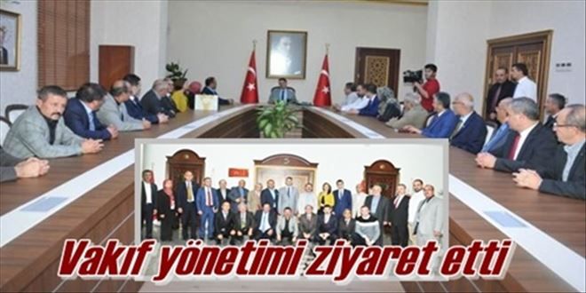 Kırıkkaleliler Vakfı´ndan Vali´ye ziyaret