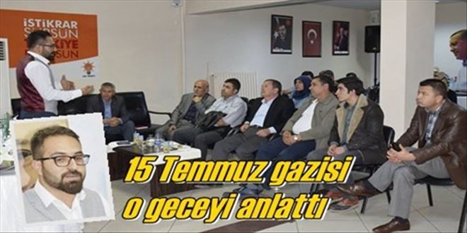 15 Temmuz gazisi siyaset  akademisinde ağlattı