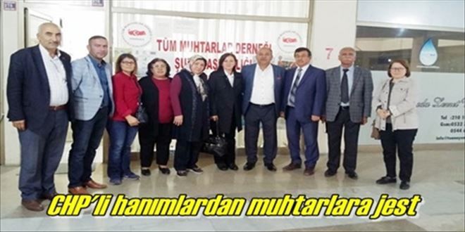 CHP´li bayanlardan ziyaret