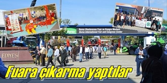 Tarım fuarına geniş katılım