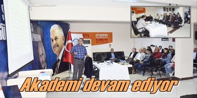 Akademide üçüncü hafta tamamlandı