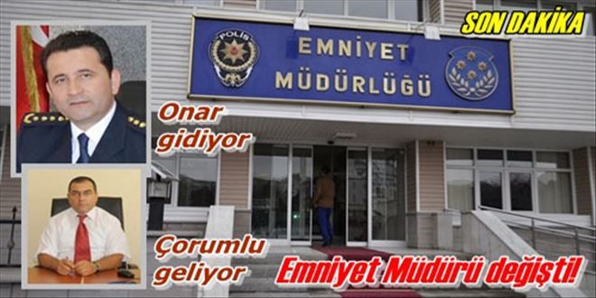 Son dakika haberi 59 ilin  emniyet müdürü değişti