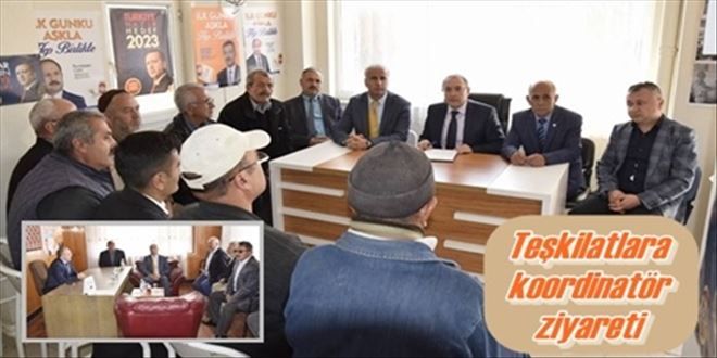Koordinatör vekilden ilçelere ziyaret