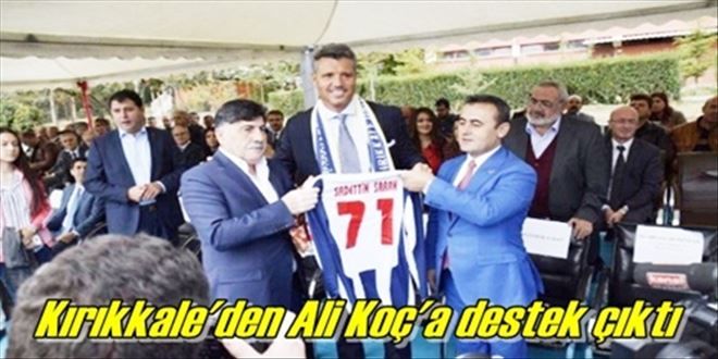 Saran´dan Ali Koç´a destek