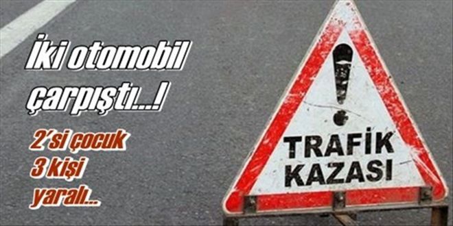 Kazada 3 kişi yaralandı!