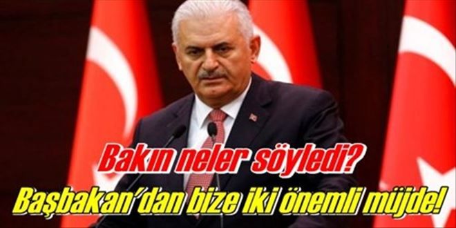 Başbakan´dan Kırıkkale´ye 2 müjde