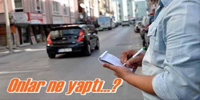 Fahri trafik polisleri 579  adet trafik suçu tespit etti