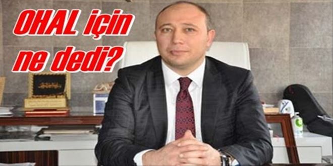 OHAL açıklaması!