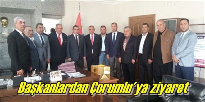Başkanlardan Çorumlu´ya ziyaret