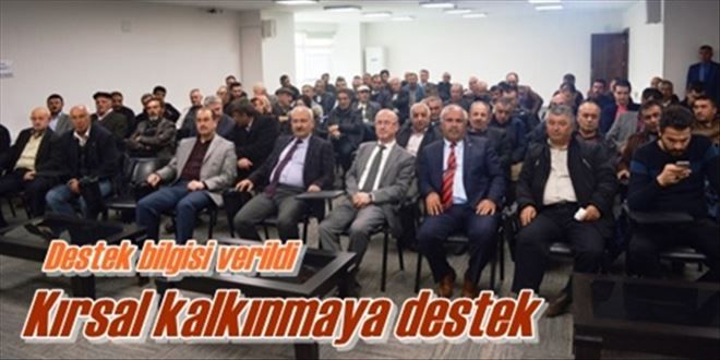 Kırsal kalkınmaya destek