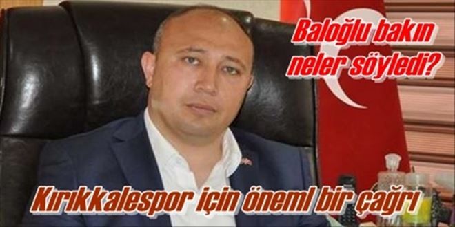 ?Kırıkkalespor için el ele verelim?