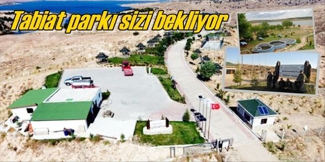 Tabiat Parkı ziyaretçilerini bekliyor