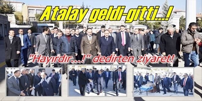 Atalay memleketine geldi