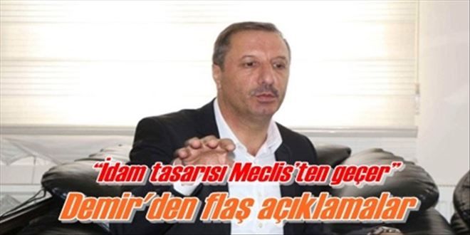 ?İdam tasarısı Meclis´ten geçer?
