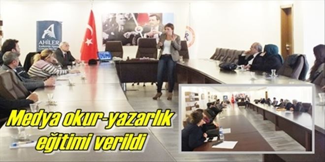 Medya okur-yazarlık eğitimi yapıldı