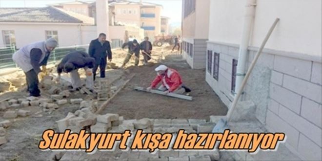 Sulakyurt kışa hazırlanıyor