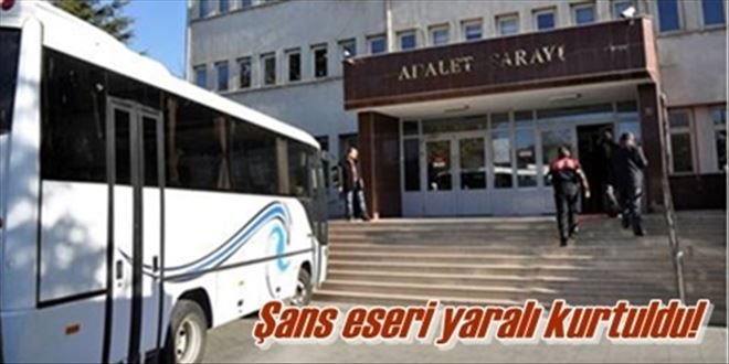 Adliye´de intihar girişimi!