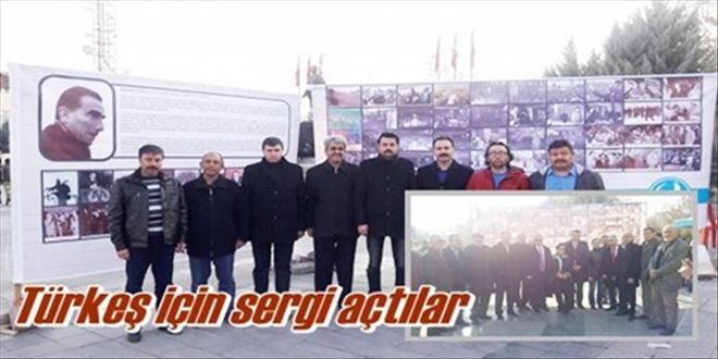 Türkeş için sergi açıldı