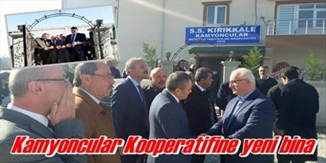 Kamyoncular Kooperatifine yeni bina