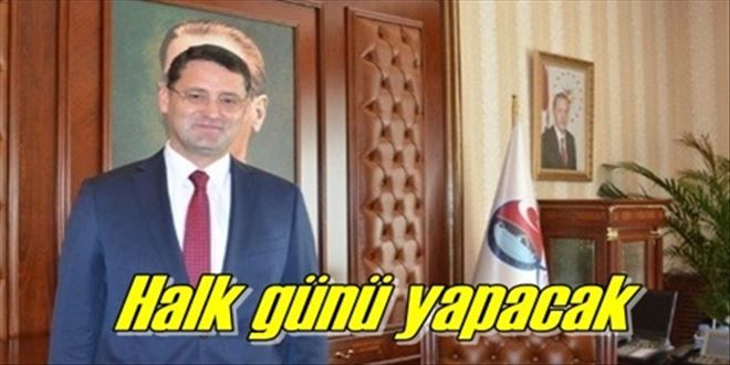Vali halkla buluşuyor