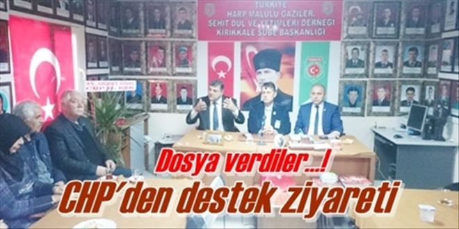 ?CHP her zaman şehit yakınlarının yanında?