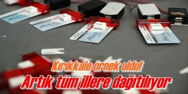Çipli kimlik kartları 2017´de  tüm illerde dağıtılacak