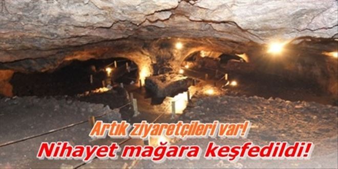 Sulu mağara ilgi odağı oldu