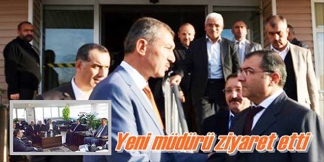 Öztürk´ten yeni müdüre ziyaret