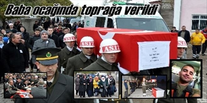 Şehit piyade er Nazlım,  son yolculuğuna uğurlandı