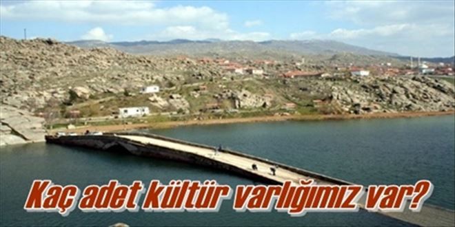 74 kültür varlığımız var