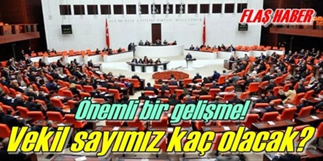 Milletvekili sayımız 4+1 mi olacak?