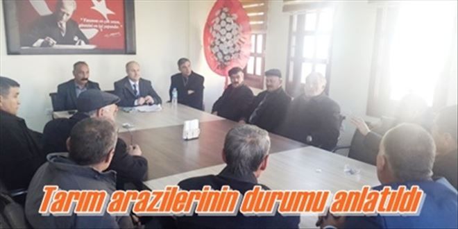 Çiftçilere arazi devri anlatıldı