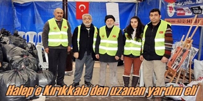 Halep´e Kırıkkale´den uzanan yardım eli