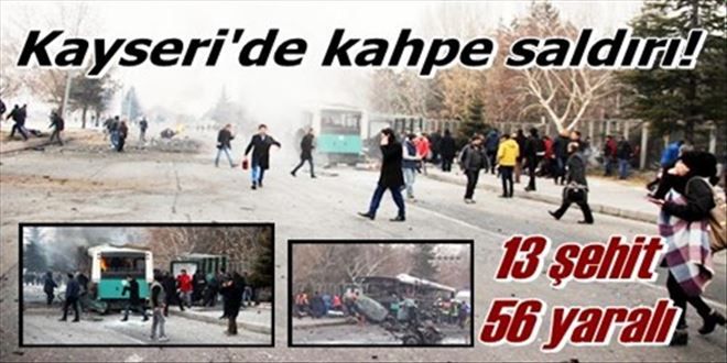 Kayseri´de patlama! 