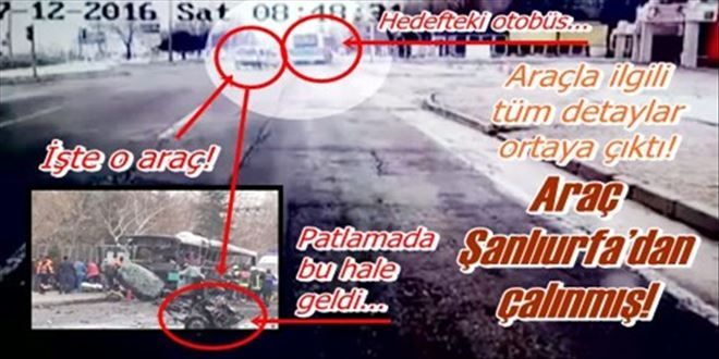 Araç Şanlıurfa´dan çalınmış!