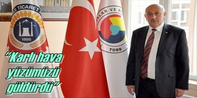 Çiftçi için kar değil bereket yağıyor