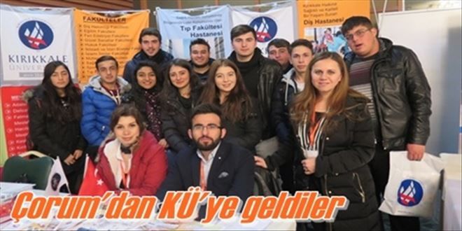 Çorum´da KÜ´ye özel ilgi